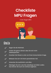 MPU Fragen Drogen - MPU Vorbereitung online - MPU Fragen und Antworten